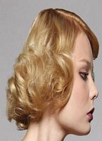  fryzury  krótkie włosy kręcone loki, loczki  uczesanie dla kobiet  z numerem  3